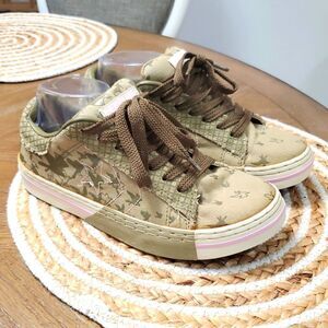 Converse Y2K One Star Ox Olive Green Snealers, Size 8.5